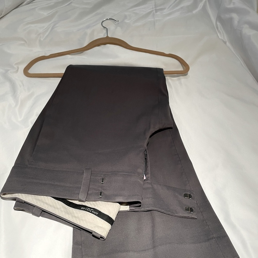 Ann Taylor dark grey dress pants